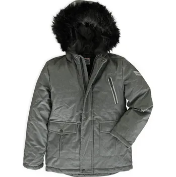 Chlapecká zimní bunda LEMON BERET URBAN STYLE šedá Velikost: 104-110