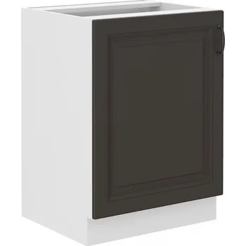 Kuchyňská skříňka Spodní skříňka STILLO GRAPHITE / BÍLÁ 60 D 1F BB