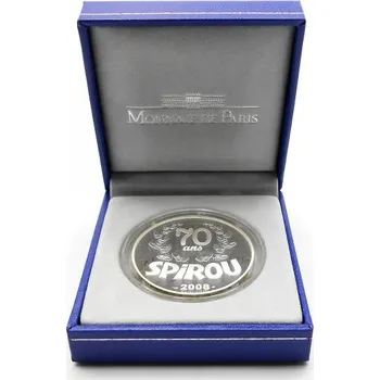 2008 - Stříbrná mince Spirou - Proof