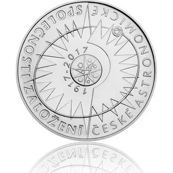 2017 - Stříbrná mince Česká astronomická společnost - Standard