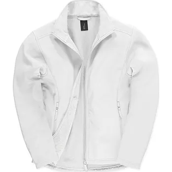 Pánská softshellová bunda B&C Jacket Softshell Pánská softshellová bunda JUI62 White-White 3XL