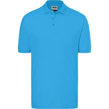 Pánská móda James&amp;Nicholson Unisex polokošile JN070 Aqua L