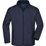 James&Nicholson Pánská softshellová bunda JN1130 Navy-Navy L