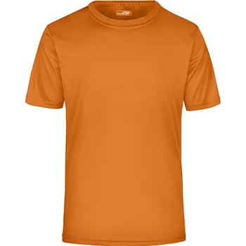 Pánské tričko James&amp;Nicholson Pánské funkční triko JN358 Orange 3XL