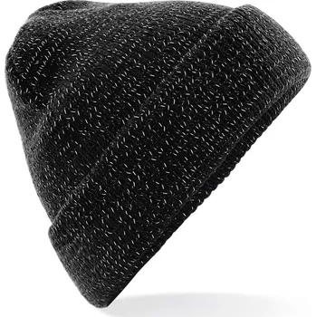 Pokrývka hlavy Beechfield Pánská pletená čepice B407 Black one size