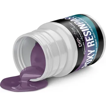 Lak na dřevo DIPON Červená lila (RAL 4001) Fialová pigmentová pasta Hmotnost: 30 g