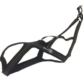 Tažný postroj CROSS DC černý varianta M