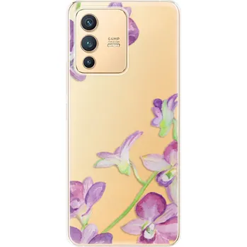 Pouzdro na mobilní telefon Odolné silikonové pouzdro iSaprio - Purple Orchid - Vivo V23 5G