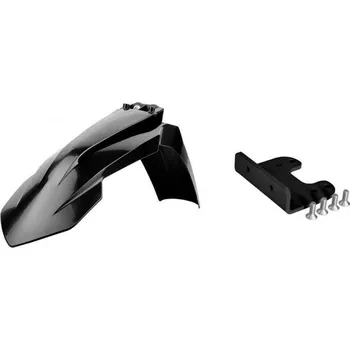 POLISPORT přední blatník s adaptérem SX/SXF 07-12, EXC/EXCF 08-13, barva černá KTM SX-F 450 rok 07-12