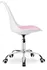 Dětská židle TZB Grover bílá/růžová