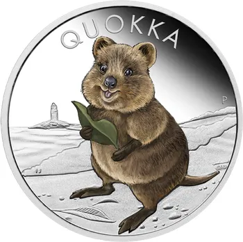 The Perth Mint Stříbrná mince Quokka 1 oz 2021 Proof 31,1 g