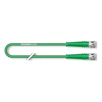 Audio kabel Sommer Cable SNX4; BNC / BNC; 1 m; Green; Green