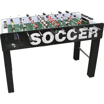 Stolní fotbal Lamps Fotbalový stůl 61 x 121 x 81 cm bílý/černý