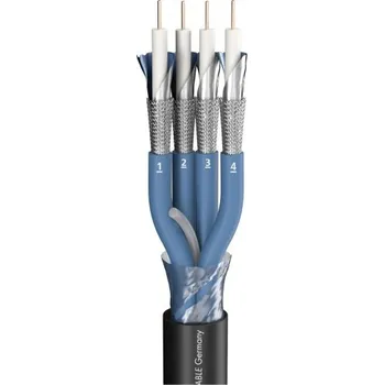 Datový kabel Sommer Cable video cable SC-Vector (RCB), 4 x 0,80 Black