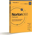 NORTON 360 DELUXE 50GB +VPN 1 uživatel pro 5 zařízení na 3 roky - ESD