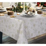 Sváteční ubrus DU6-140x180 krémová