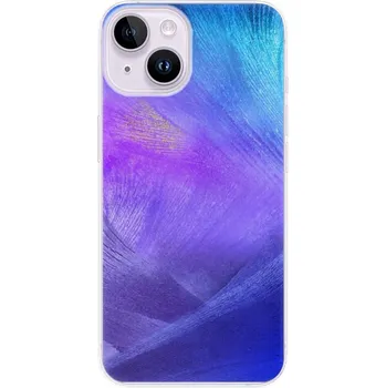 Pouzdro na mobilní telefon Odolné silikonové pouzdro iSaprio - Purple Feathers - iPhone 14