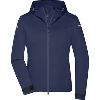 Dámská softshellová bunda James&Nicholson Dámská softshellová bunda JN1179 Navy L