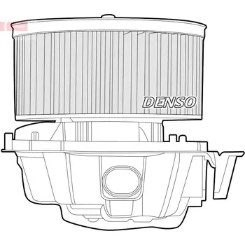 Klimatizace automobilu vnitřní ventilátor DENSO DEA23014