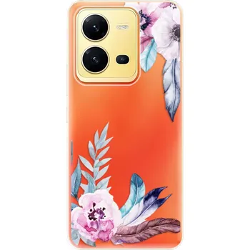 Pouzdro na mobilní telefon Odolné silikonové pouzdro iSaprio - Flower Pattern 04 - Vivo X80 Lite 5G
