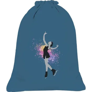 Pánská móda Vak na záda Organic s potiskem Krasobruslařka