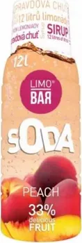 Sirup pro výrobník sody LIMO BAR Broskev 500 ml