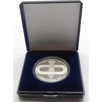 Sběratelství Stříbrná pamětní mince Olympijské hry 1996, Proof