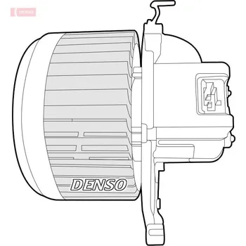Ventilátor topení a klimatizace vnitřní ventilátor DENSO DEA07019