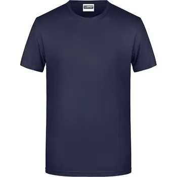Pánská móda James&Nicholson JN8008 Pánské triko 8008 Navy M