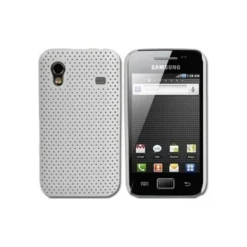 Pouzdro na mobilní telefon Pevné plastové pouzdro Samsung S5830 Galaxy Ace - bílé