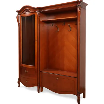 Předsíňová stěna IBA Věšáková stěna s botníkem Annabel Odstín dřeva: Třešeň