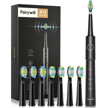 Elektrický zubní kartáček Fairywill FW-E11 černý