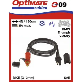 Nabíječka autobaterie SAE-79 příslušenství k Accumate a Optimate - DIN konektor (samec)