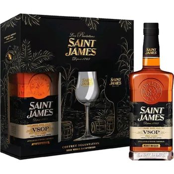 Likér Saint James VSOP + 2 sklenice 43 % 0,7 l