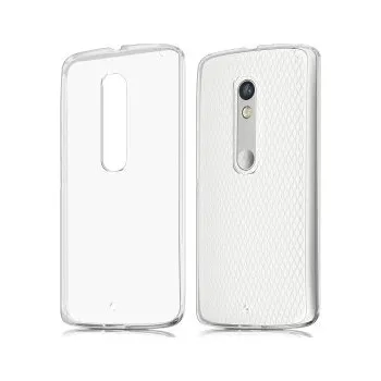 Pouzdro na mobilní telefon Průhledné pouzdro pro Lenovo Moto X Play - průhledné