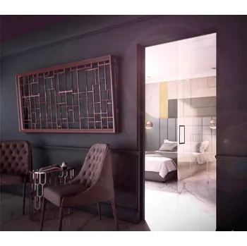 Stavební pouzdro LAGUNA Stavební pouzdro STARK GLASS jednokřídlé Šířka dveřního křídla (mm): 90, Tloušťka zdi (mm): 100