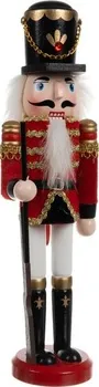 Vánoční dekorace Ruhhy Louskáček dřevěný vojáček 31 cm