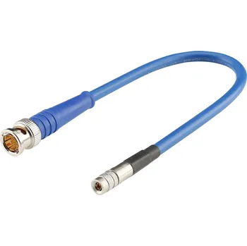 Elektrický konektor Sommer Cable VTBHR; BNC / DIN; 1m; Blue