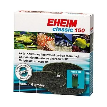 Akvarijní technika Náplň EHEIM molitan uhlíkový jemný Classic 150 (3ks)