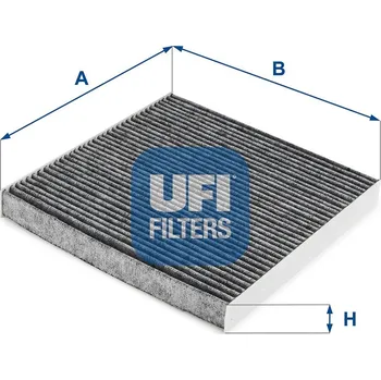 Ventilátor topení a klimatizace Filtr, vzduch v interiéru UFI 54.288.00