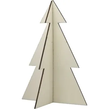 Dřevěný stromeček 3D velký