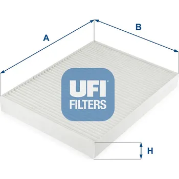 Ventilátor topení a klimatizace Filtr, vzduch v interiéru UFI 53.312.00