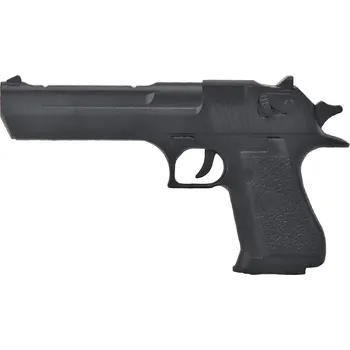 Nášivka Imperator Tactical PVC 3D nášivka ve tvaru pistole Desert Eagle - černá