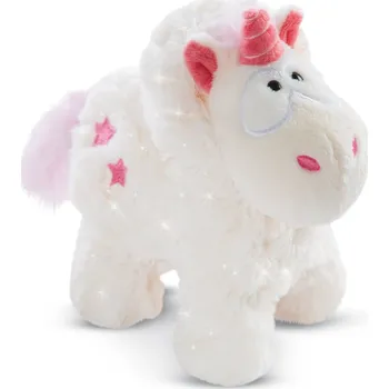 plyšák NICI plyš Jednorožec Theodor ve sněhové kombinéze 13cm, GREEN