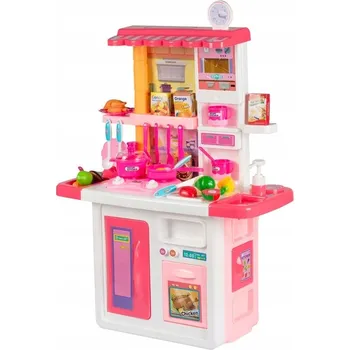 Dětská kuchyňka KINDERPLAY Dětská kuchyňka růžová 688-2