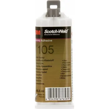 Průmyslové lepidlo DP105 SCOTCH-WELD 3M rychle tuhnoucí, velmi pružné, čiré epoxidové lepidlo