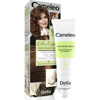 Barva na vlasy Delia Cosmetics Cameleo Color Essence barva na vlasy v tubě odstín 6.3 Golden Chestnut 75 g