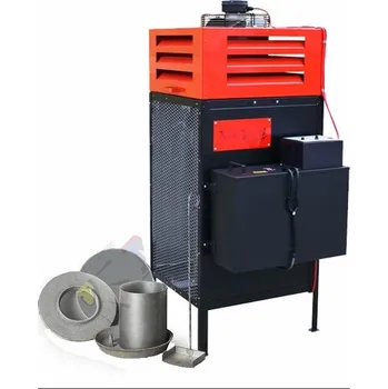 Krbová kamna kamna na olej MTM 8-30 kw RED BLACK