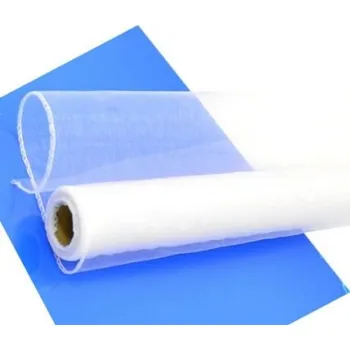 Party dekorace Organza 40cm/10y bílá (40cm-9m-obšitá 40 cm/9m)