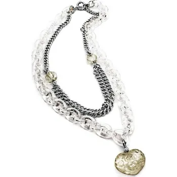 Náhrdelník Folli Follie Dámský náhrdelník Folli Folly 4N0T096CM (40 cm)